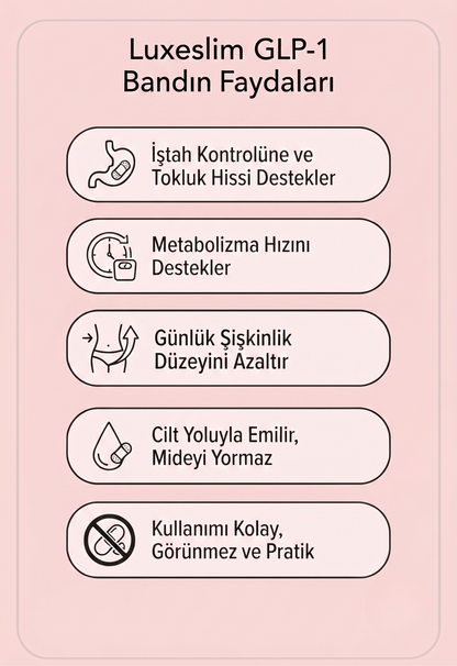 Luxeslim Yağ Yakımını Destekleyici Bant