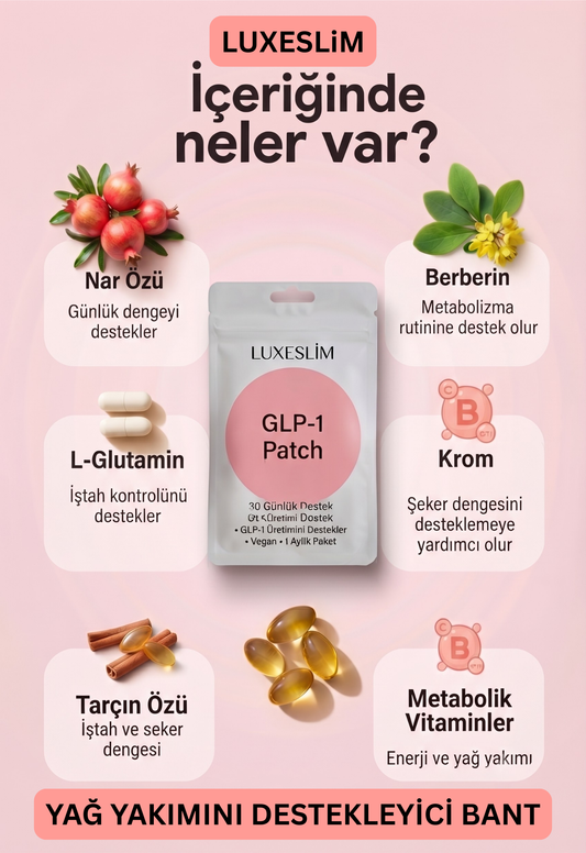 Luxeslim Yağ Yakımını Destekleyici Bant