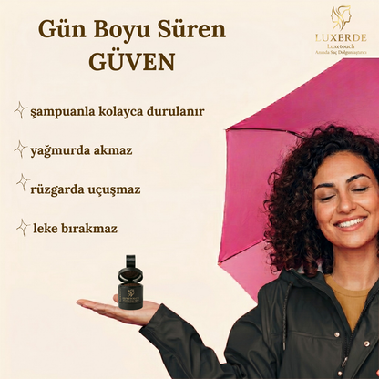 Luxetouch  | Anında Saç Dolgunlaştırıcı | Saçınızdaki Lüks Dokunuş