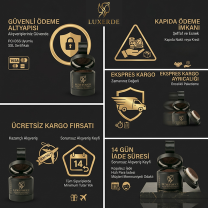 Luxetouch  | Anında Saç Dolgunlaştırıcı | Saçınızdaki Lüks Dokunuş